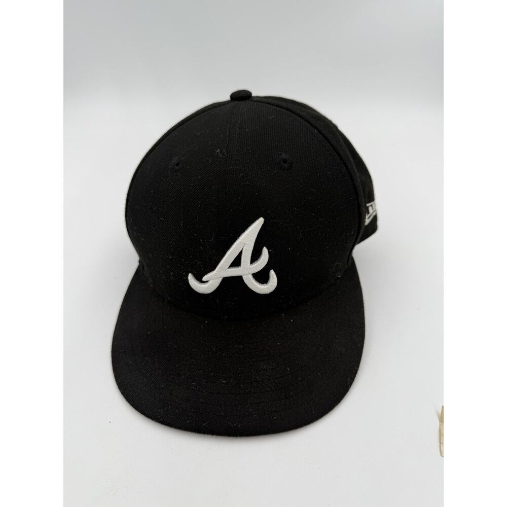 Atlanta Braves ATL MLB Game Authentic NEW ERA 59FIFTY Fitted Cap Size 7 1/4